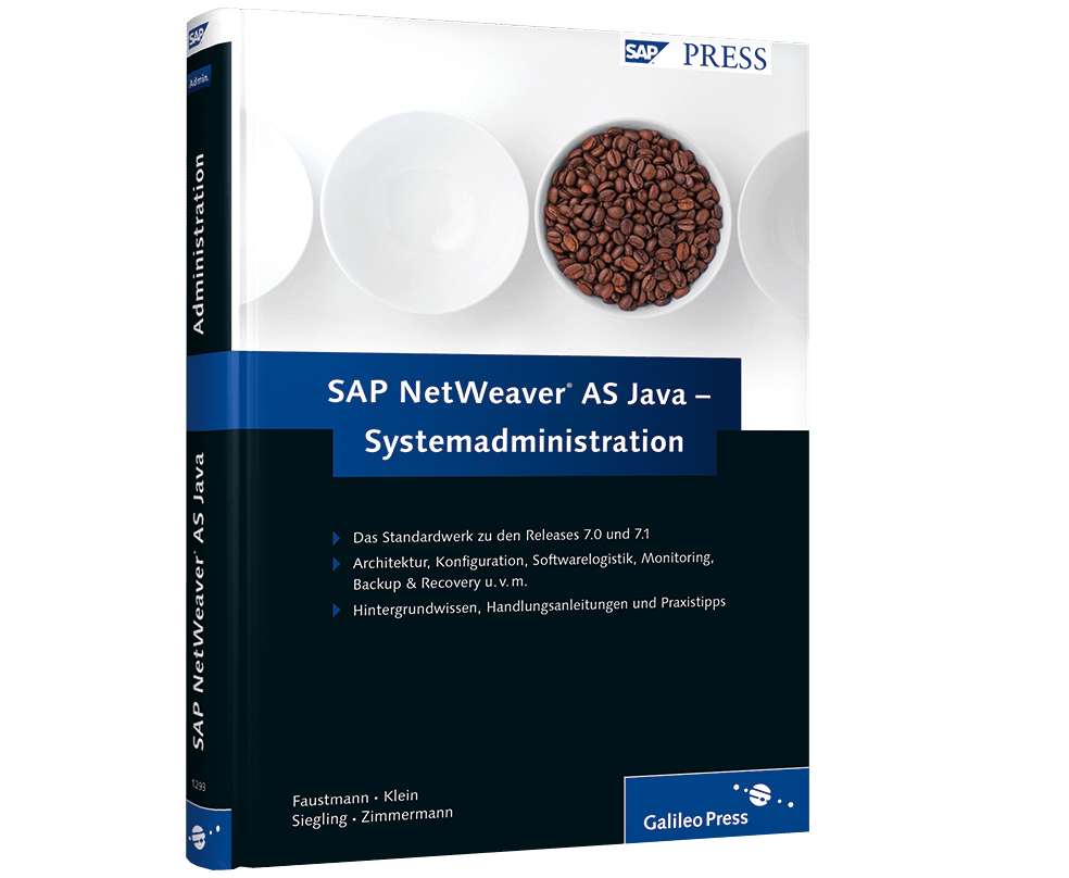 SAP Press Buch: SAP NetWeaver AS Java - Systemadministratio vom Rheinwerk Verlag