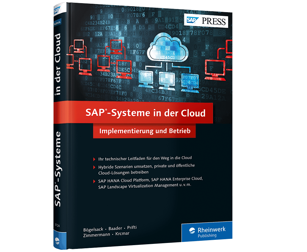 SAP Press Buch: SAP Systeme in der Cloud: Implementierung und Steuerung vom Rheinwerk Verlag