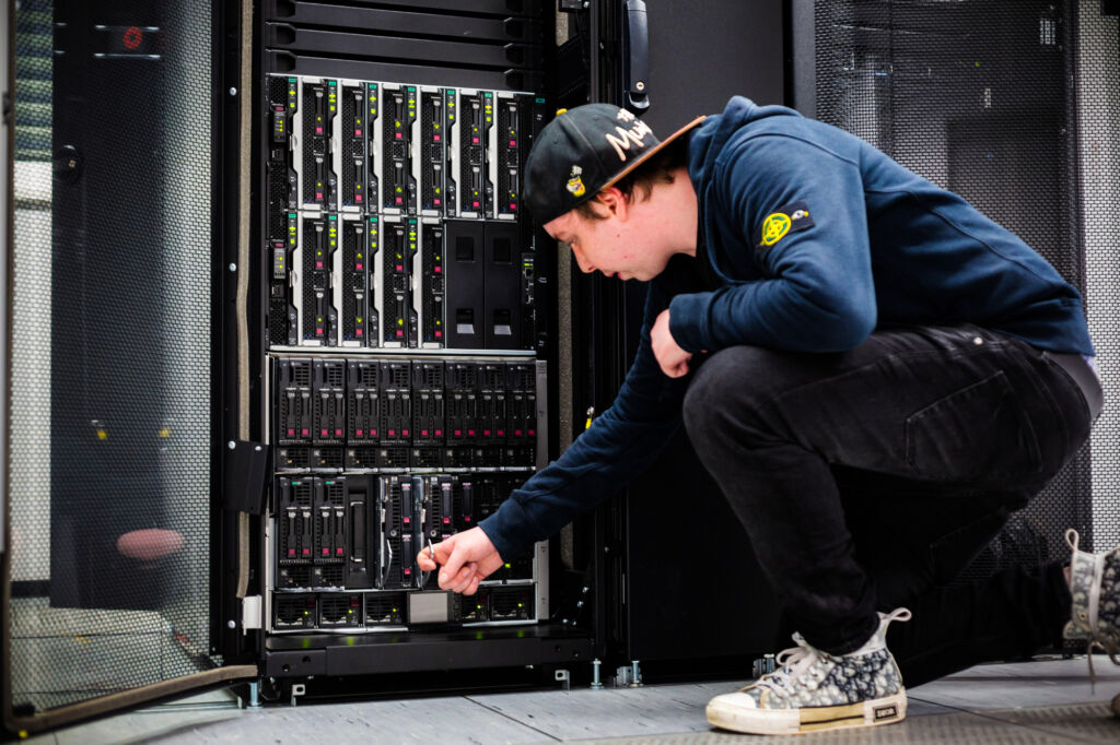 Hardware im Rechenzentrum in welchem unsere SAP-Systeme betrieben werden